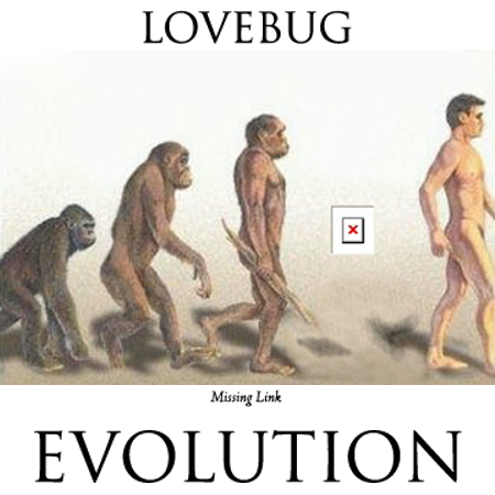 EVOL backwards is LOVE